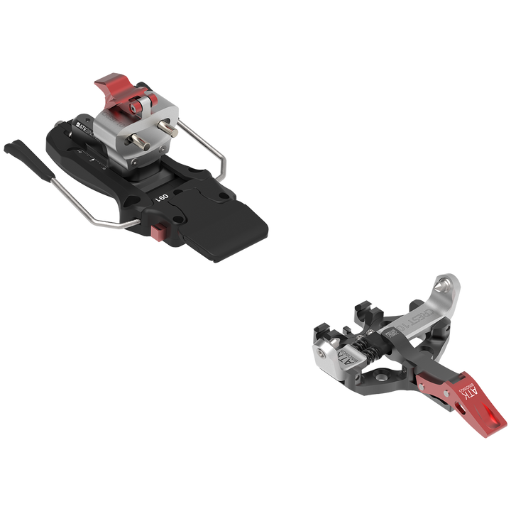 ATK Crest 10 Alpine Touring Ski Bindings 2022 Black/White/Red