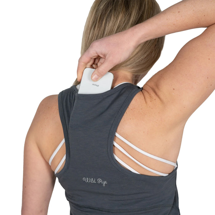 Wild Rye Mia Tank Jersey - Women's Graphite