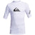 Quiksilver All Time Short Sleeve Surf Tee - Boys' White