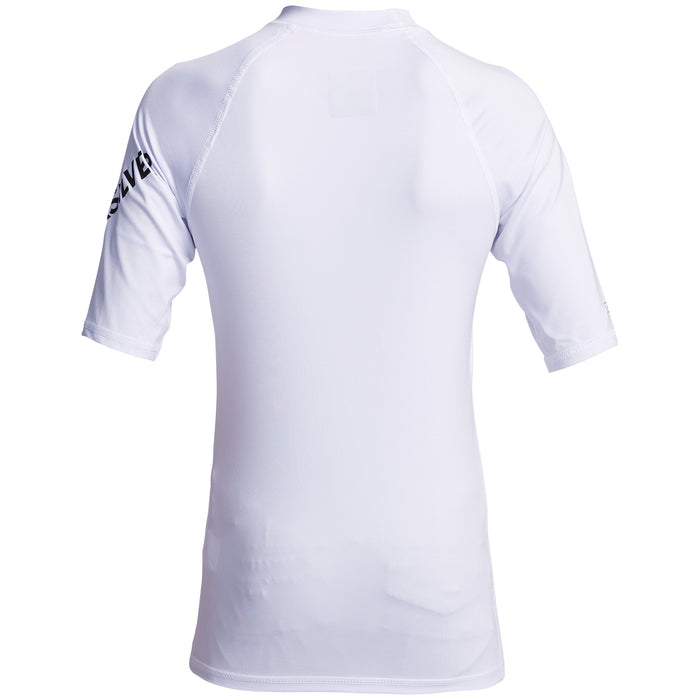 Quiksilver All Time Short Sleeve Surf Tee - Boys' White
