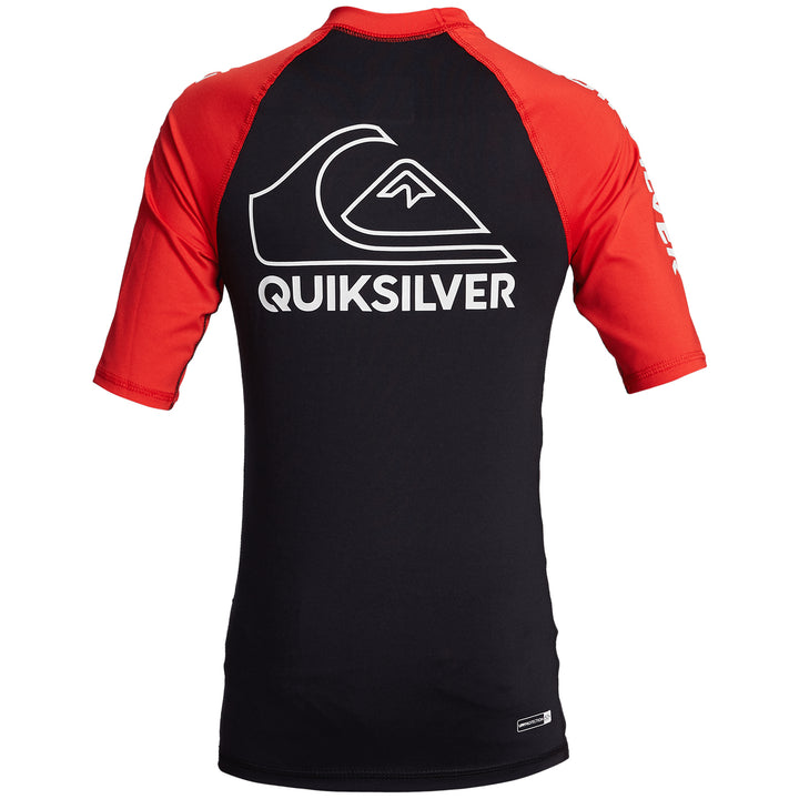 Quiksilver On Tour Short Sleeve Surf Tee - Boys' High Risk Red