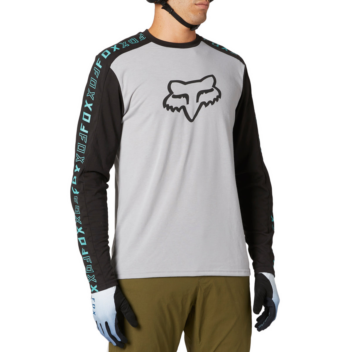 Fox Ranger DR LS Jersey Steel Grey