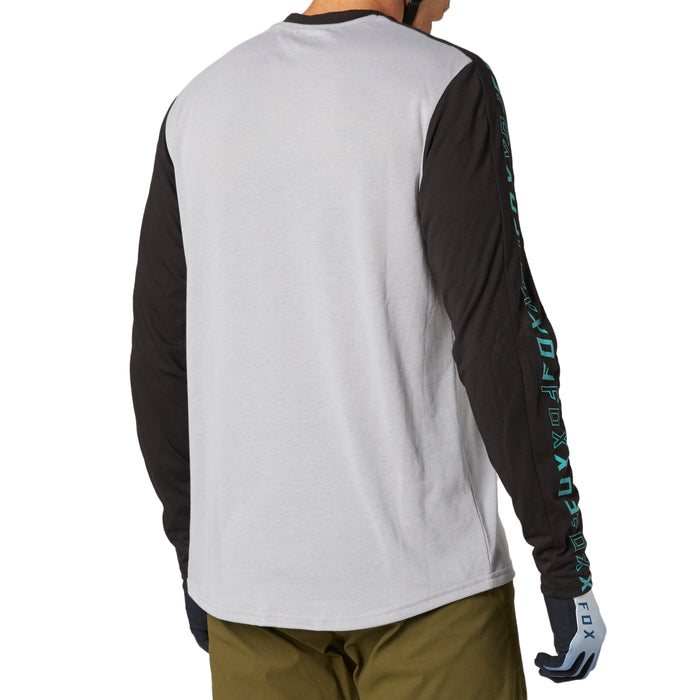Fox Ranger DR LS Jersey Steel Grey