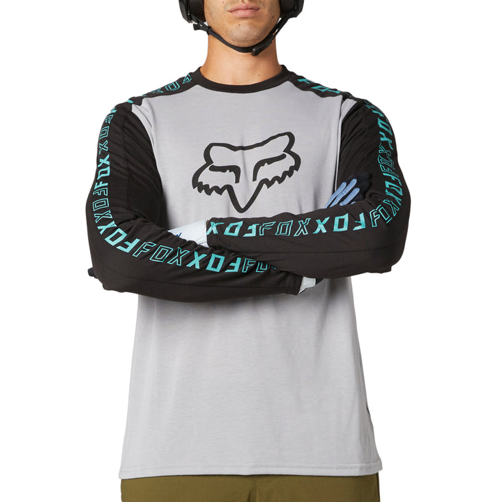 Fox Ranger DR LS Jersey Steel Grey