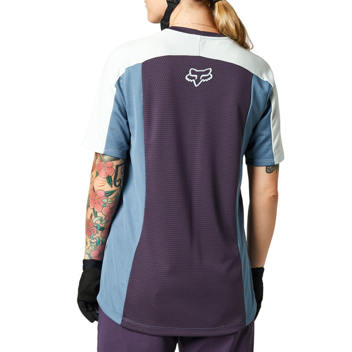 Fox Racing Defend SS Jersey - Women's Dark Purple
