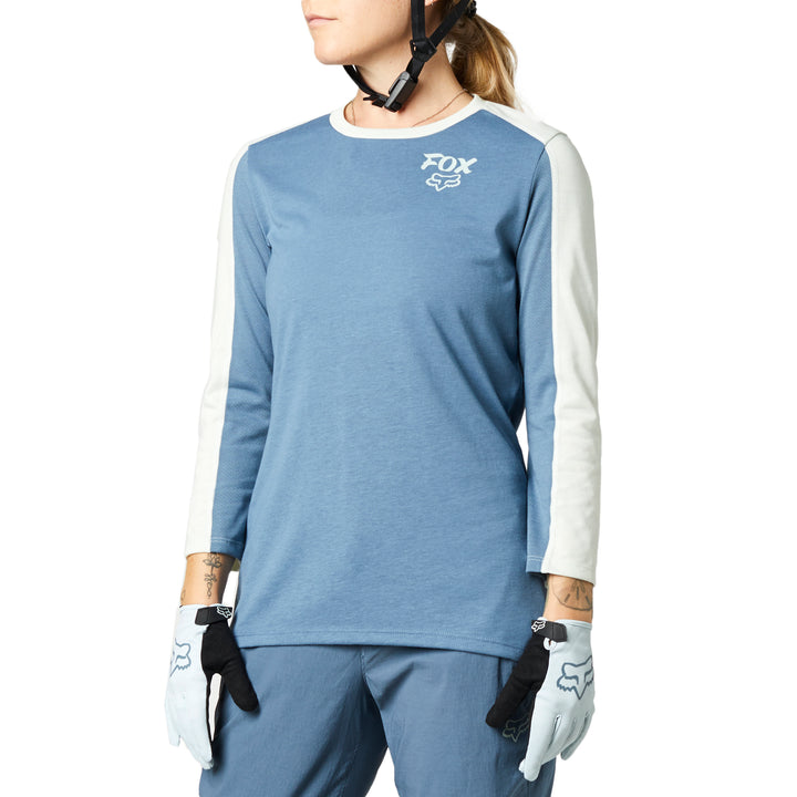 Fox Ranger DR 3/4 Jersey - Women's Matte Blue