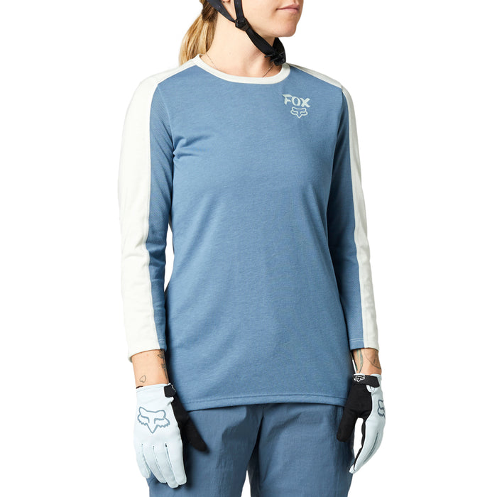 Fox Ranger DR 3/4 Jersey - Women's Matte Blue