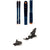 Blizzard Zero G 105 Skis + Marker Kingpin M-Werks 12 Alpine Touring Ski Bindings 2022