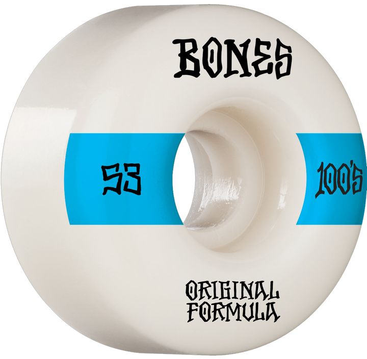 Bones 100s #14 Wide OG Formula V4 Skateboard Wheels