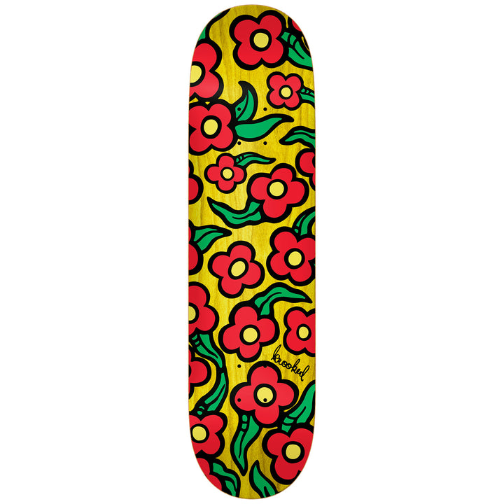 Krooked Team Wild Style Flowers 8.25 Skateboard Deck