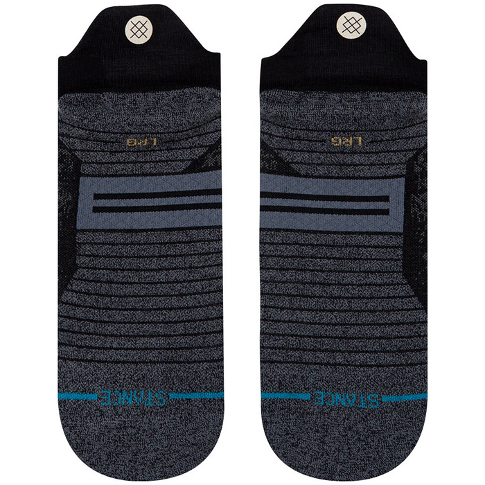 Stance Run Wool Tab ST Socks - Unisex Black