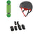 Globe Goodstock Skateboard Complete + Triple 8 Sweatsaver Liner Skateboard Helmet + Triple 8 Saver Series High Impact Skateboard Pad Set