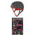 Triple 8 Sweatsaver Liner Skateboard Helmet + Saver Series Color Collection Skateboard JR Pad Set