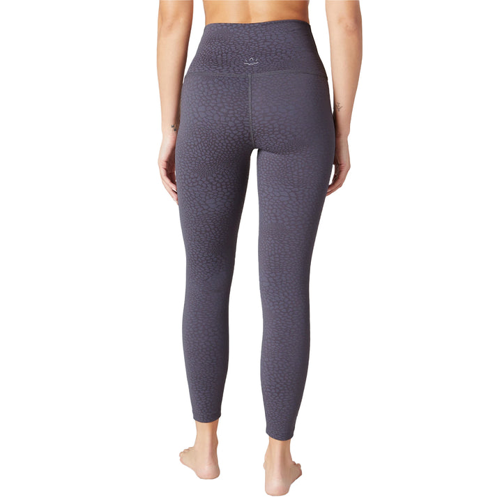Beyond Yoga Feline Jacquard High-Waisted Midi Leggings - Women's Shadow Grey