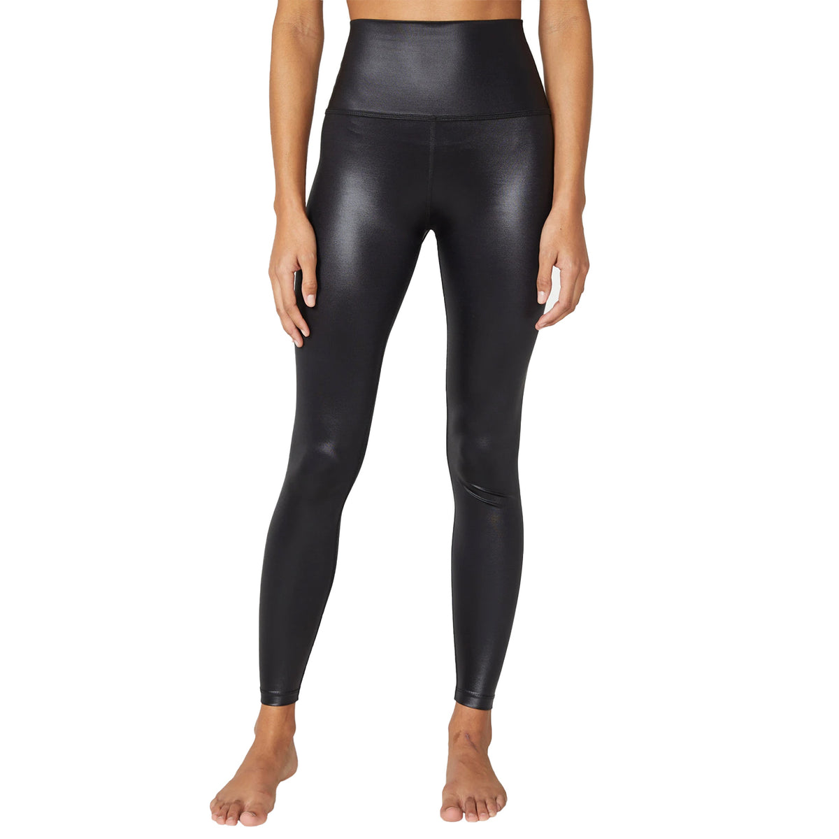 Beyond Yoga Smooth Operator High-Waisted Midi Leggings - Women's Black