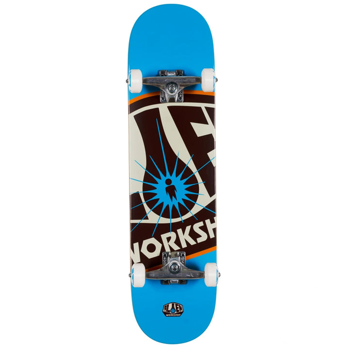 Alien Workshop OG Logo Blue Complete 8.0 Skateboard Complete