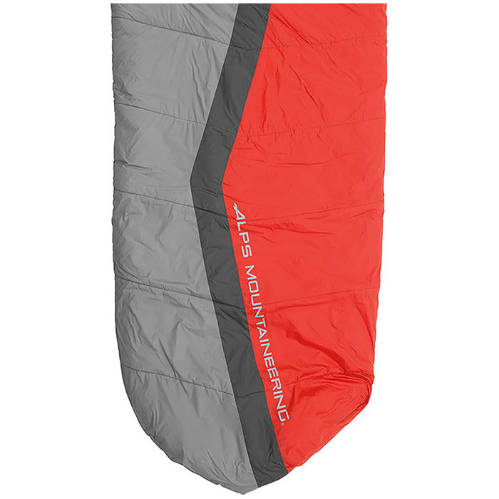 Alps Mountaineering Cinch 20 Sleeping Bag Red/Charcoal