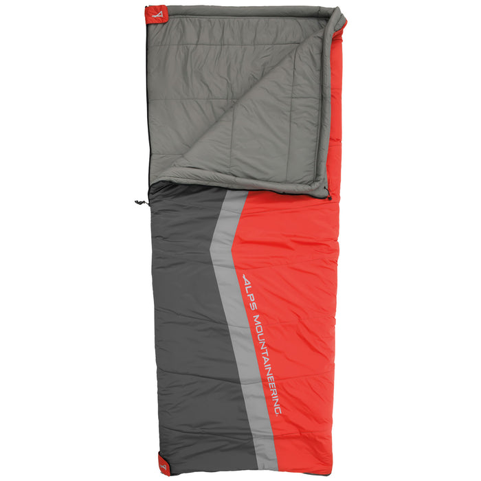 Alps Mountaineering Cinch 20 Sleeping Bag Red/Charcoal