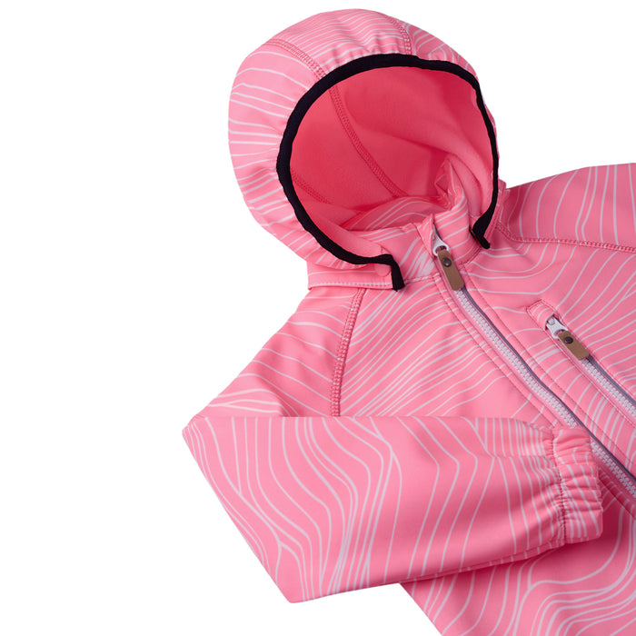 Reima Vantti Softshell Jacket - Kids' Neon Pink