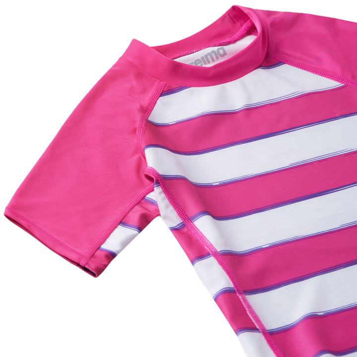 Reima Joonia Sun Tee - Girls' Fuchsia Pink Print