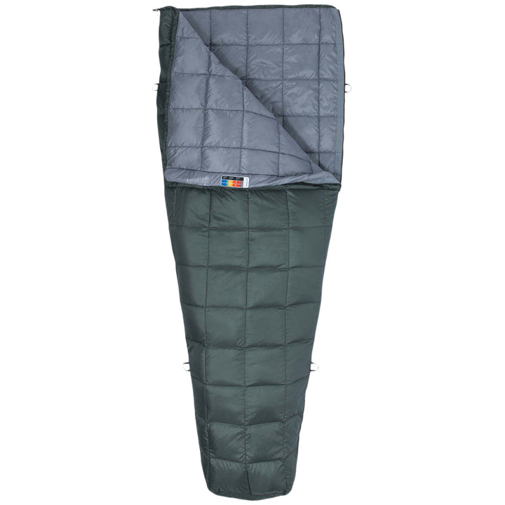 Marmot Micron 50 Sleeping Bag Crocodile/Grey Storm