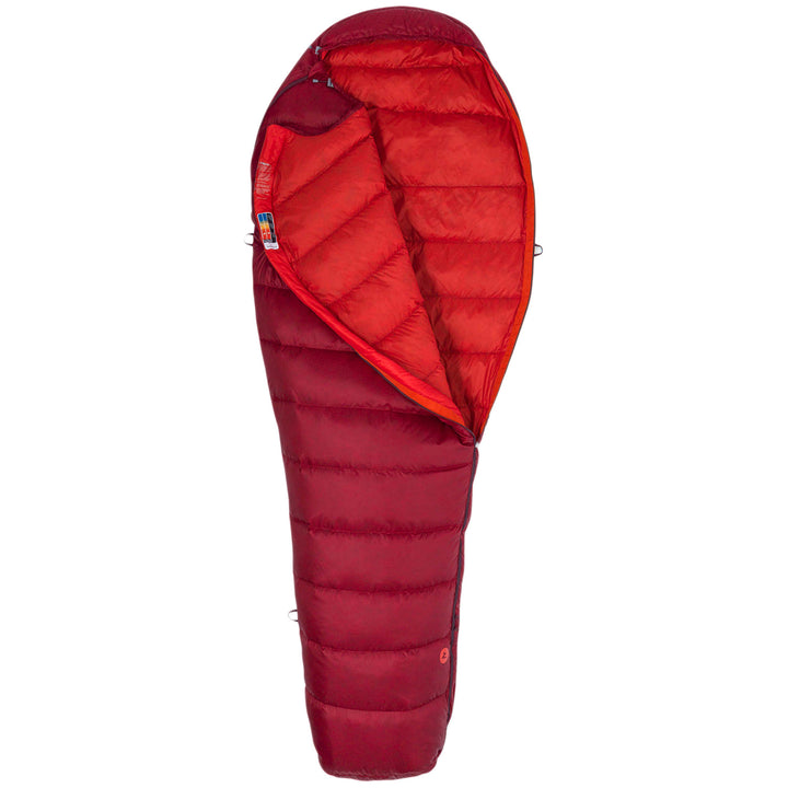 Marmot Micron 40 Sleeping Bag Sienna Red/Tomato