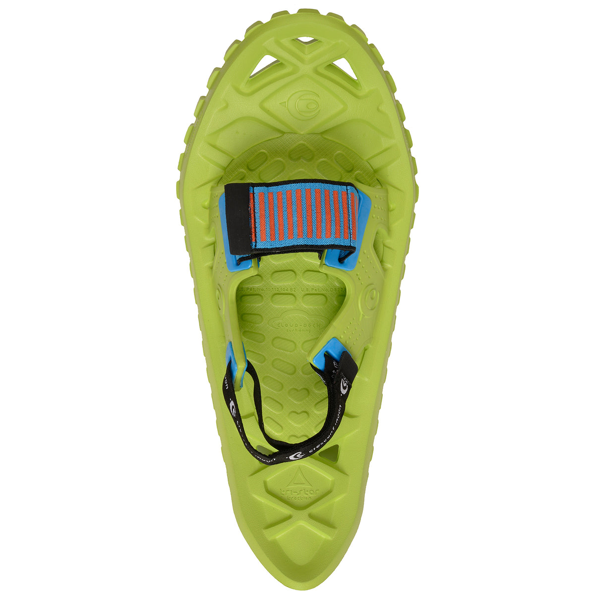 Crescent Moon Luna Foam Snowshoes - Kids' Volt Green