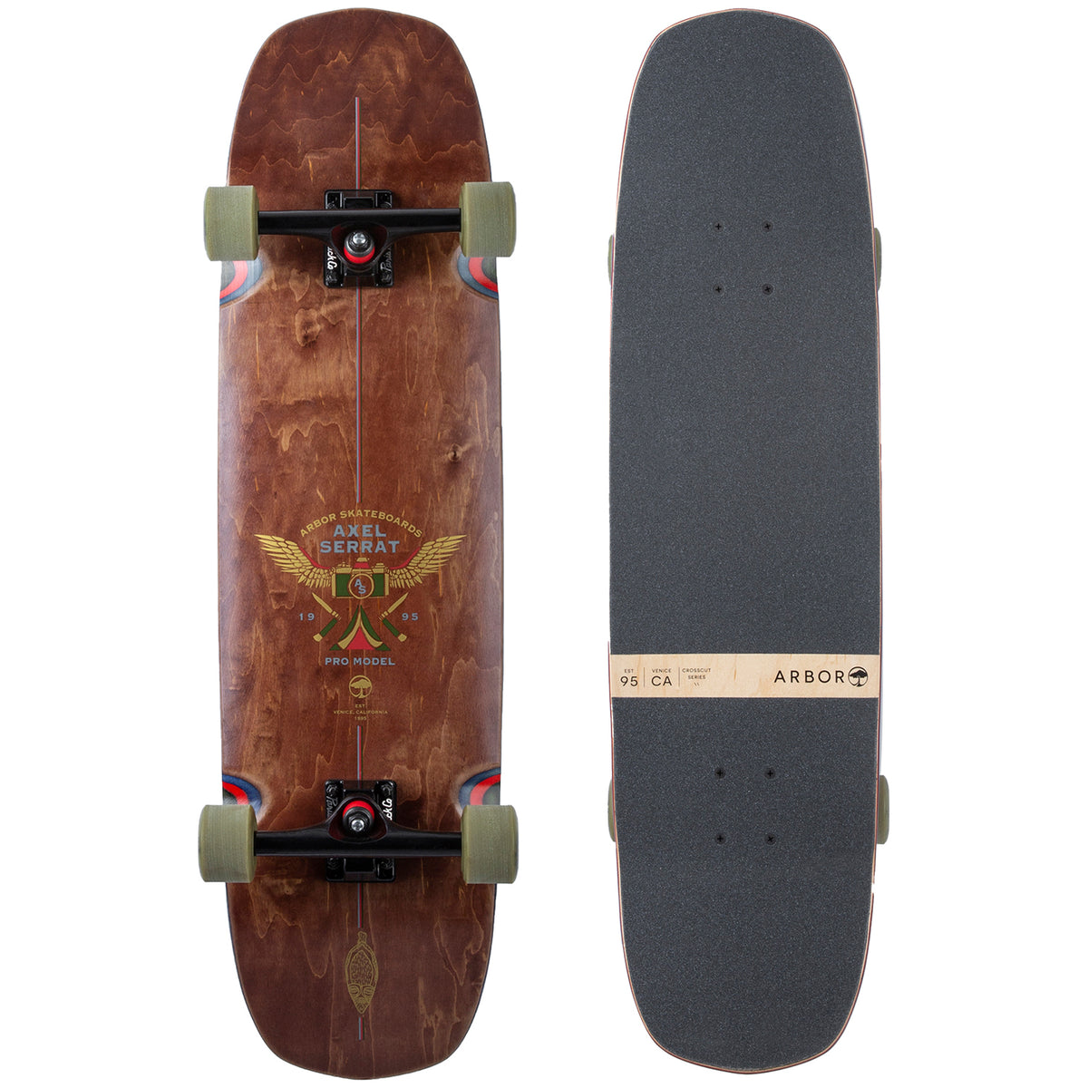 Arbor Axel Serrat Pro Crosscut Longboard Complete