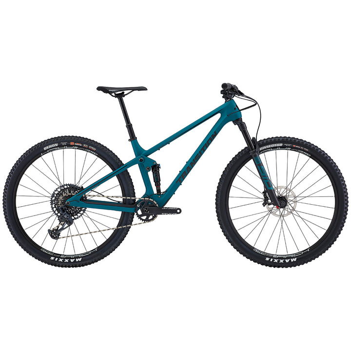 Transition Spur Carbon GX Complete Mountain Bike 2022 Deep Sea Green