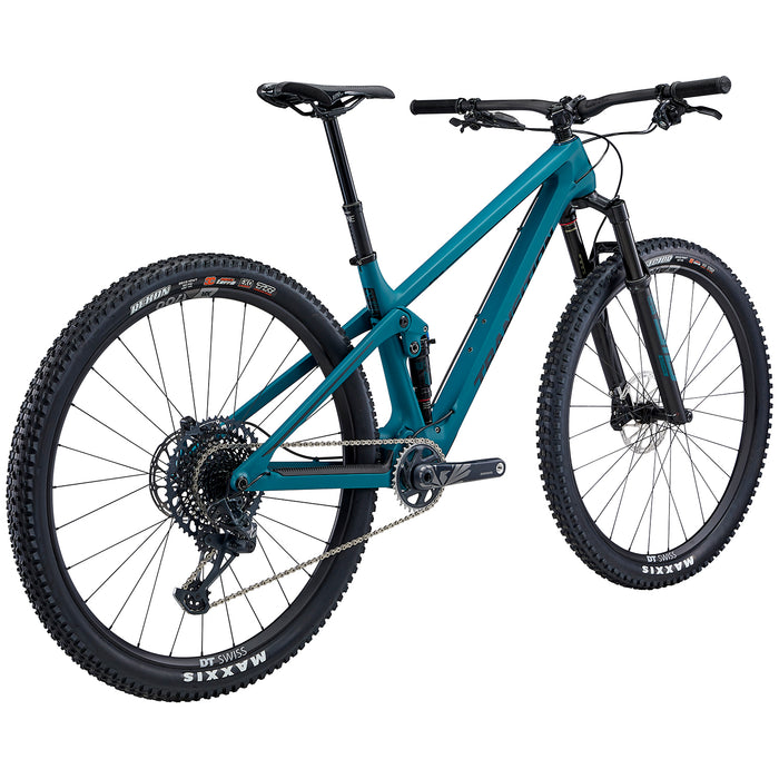 Transition Spur Carbon X01 Complete Mountain Bike 2022 Deep Sea Green