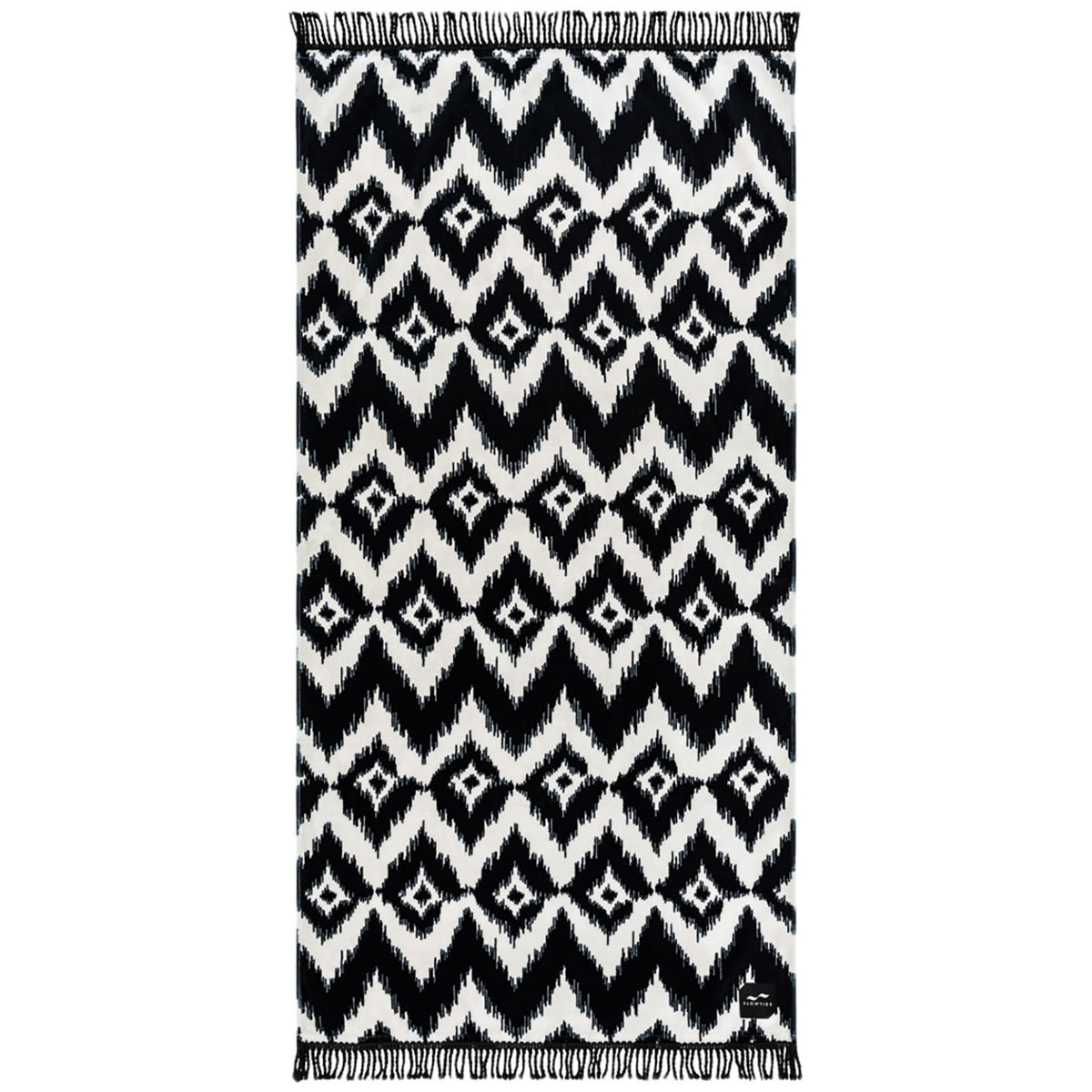 Slowtide Escher Towel Black