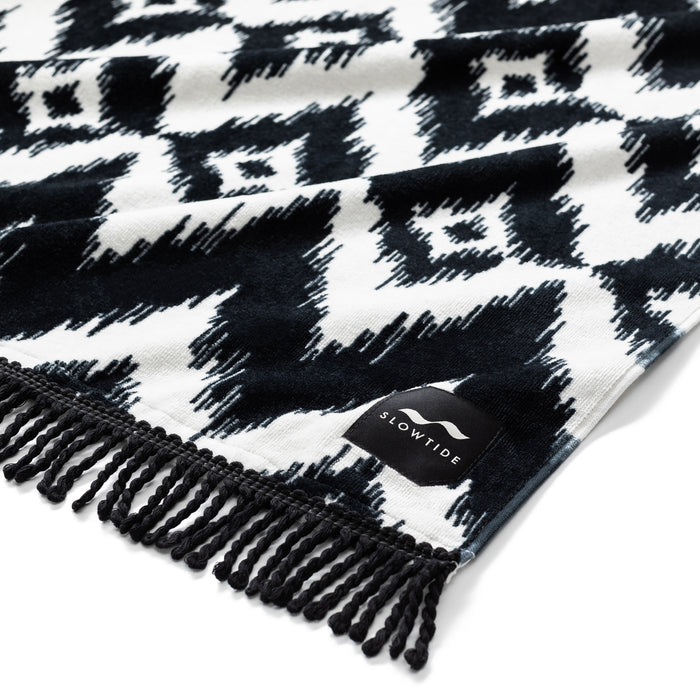 Slowtide Escher Towel Black