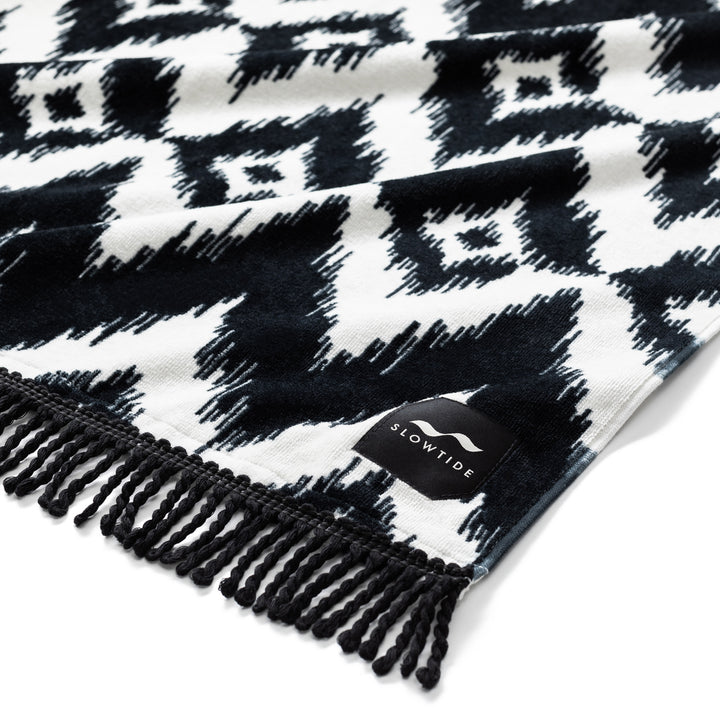 Slowtide Escher Towel Black
