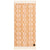 Slowtide Diamond Back Towel Coral