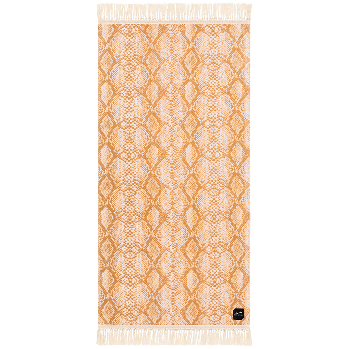 Slowtide Diamond Back Towel Coral