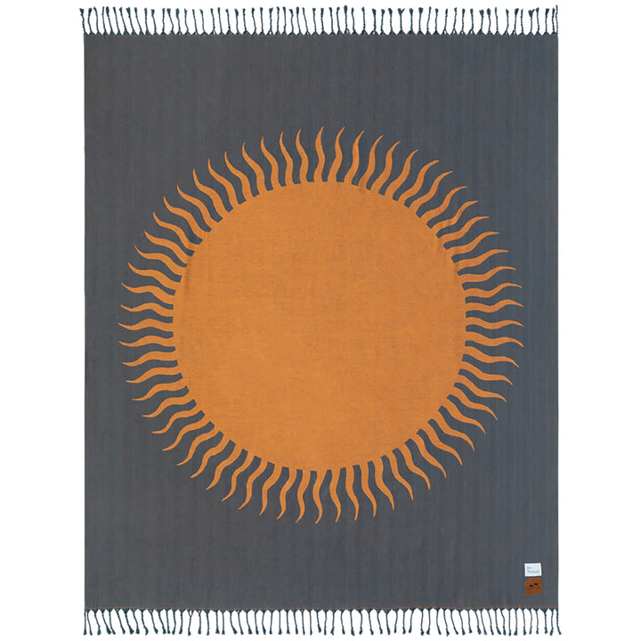 Slowtide Sol Blanket Dusty Blue