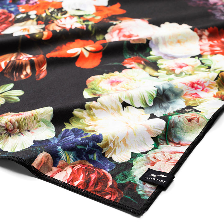Slowtide Dhalia Quick-Dry Towel Black