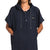 Slowtide All Day Microfiber Poncho Black