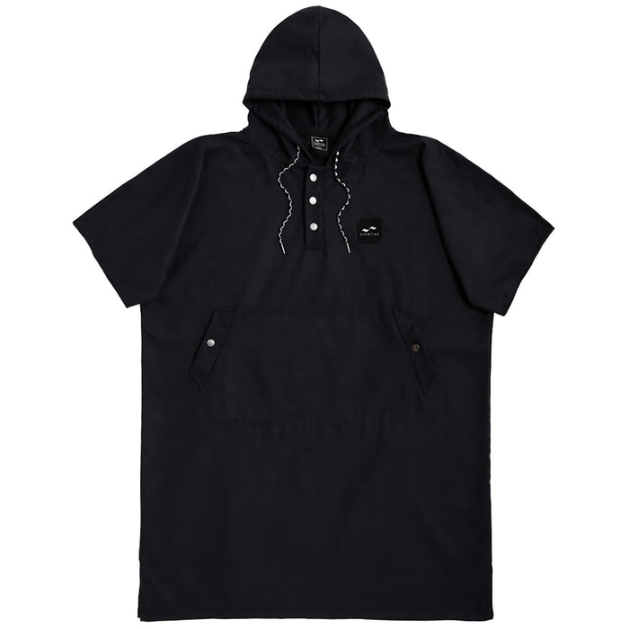 Slowtide All Day Microfiber Poncho Black