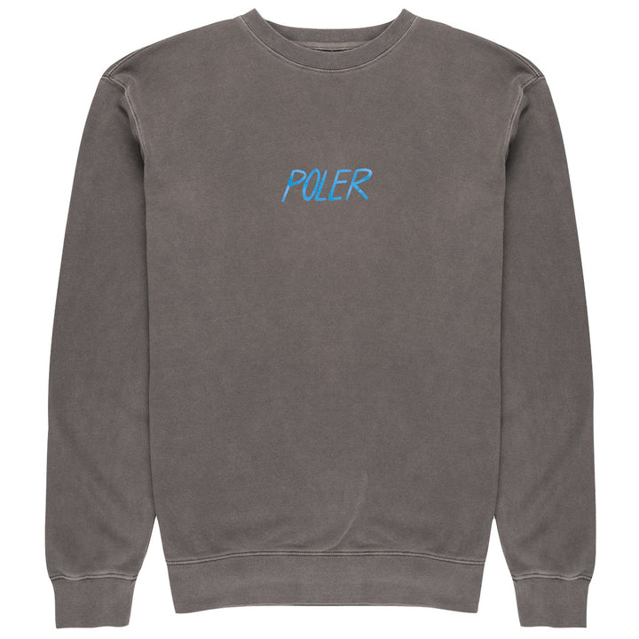 Poler Stevie's Hand Crewneck Sweatshirt - Men's Black