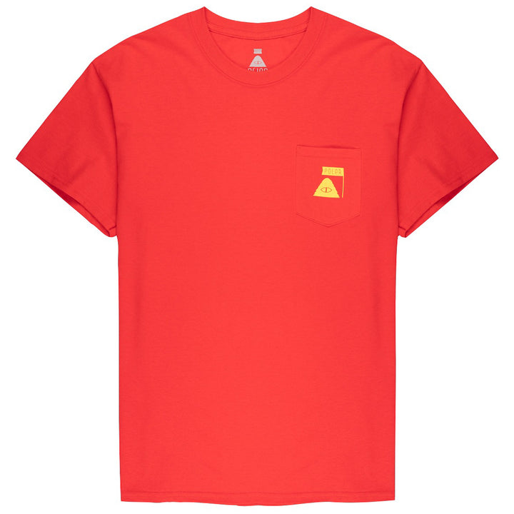 Poler Summit Pocket T-Shirt - Men's Red