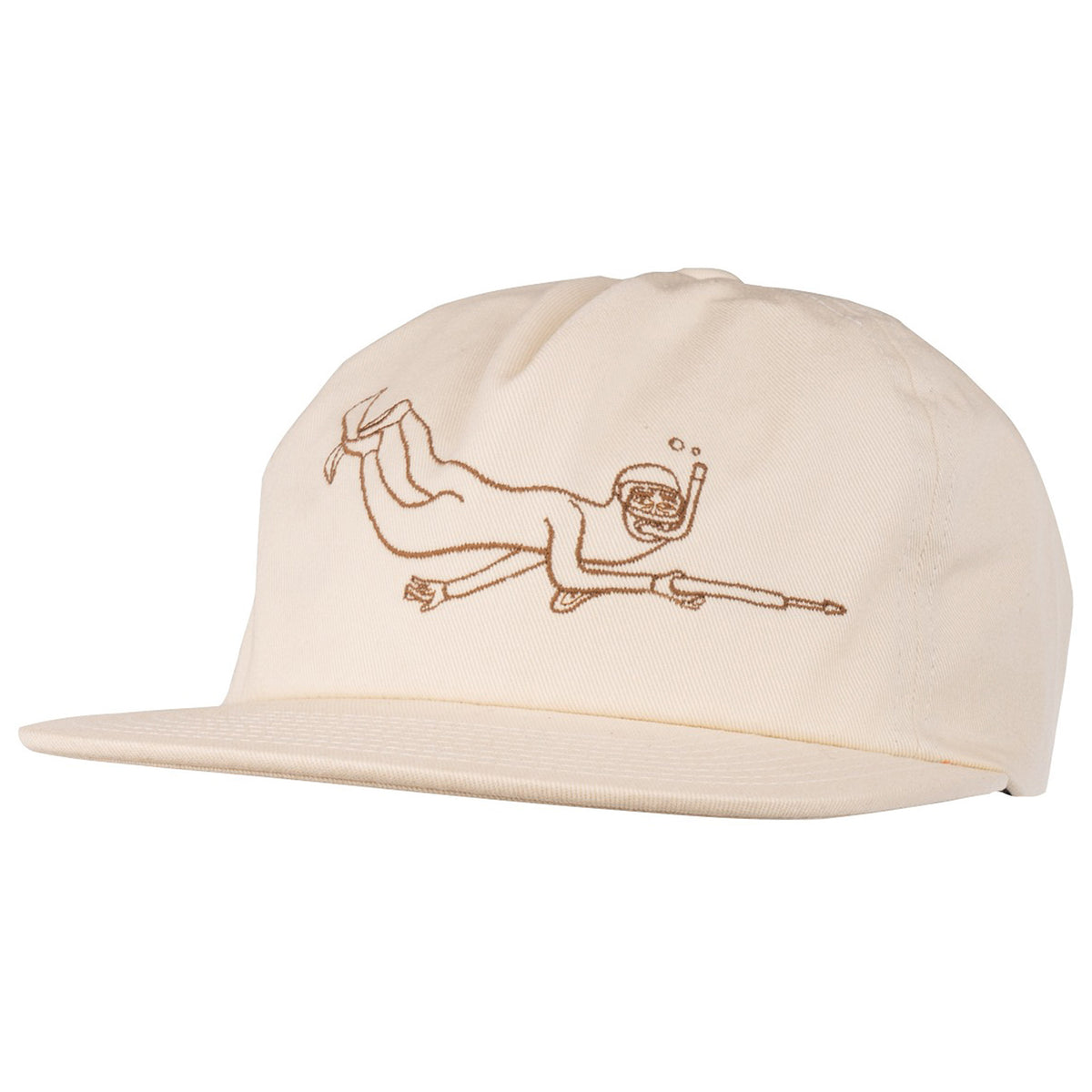 Poler Scuba Steve Hat Off White