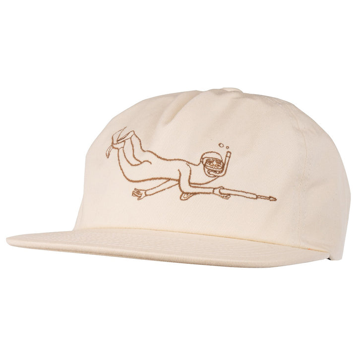 Poler Scuba Steve Hat Off White