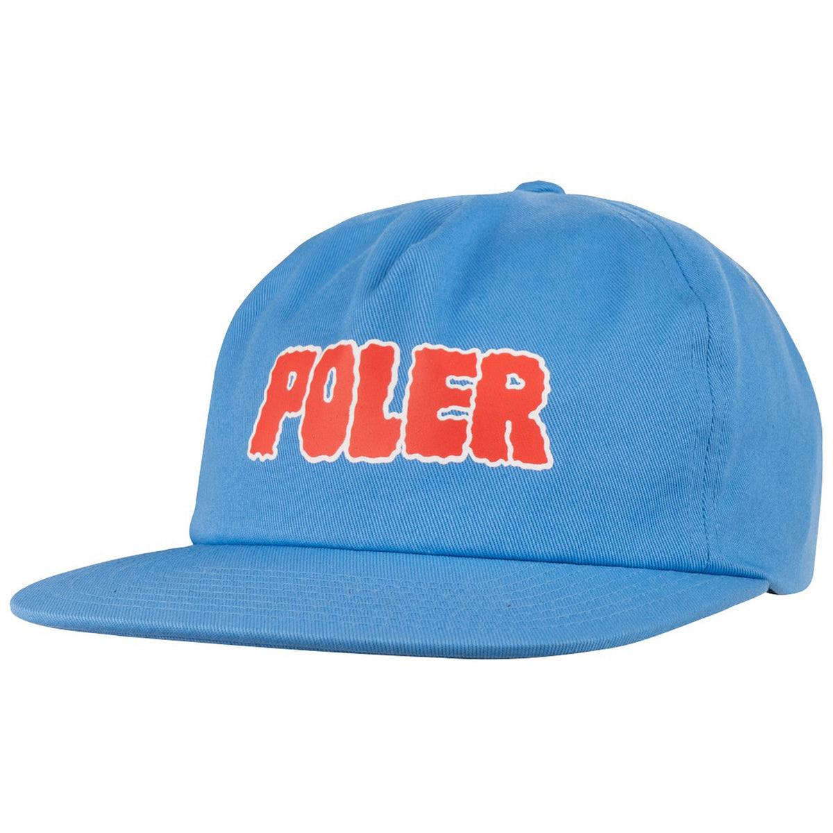 Poler Wiggle Font Hat Powder Blue