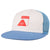 Poler Summit Trucker Hat Bruin Blue