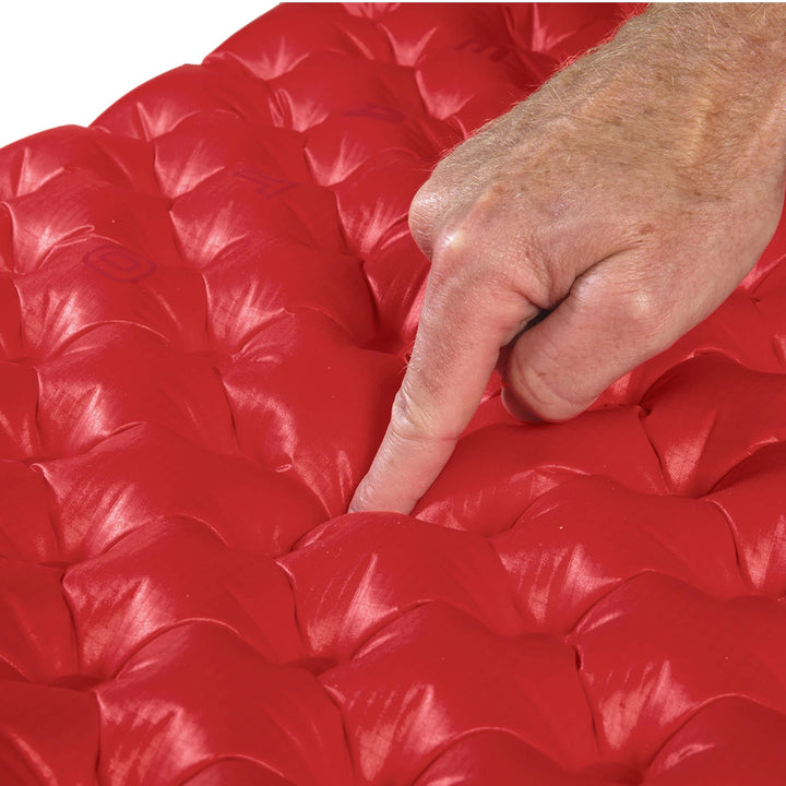 Sea to Summit Comfort Plus XT Insulated Rectangular Sleeping Pad Red