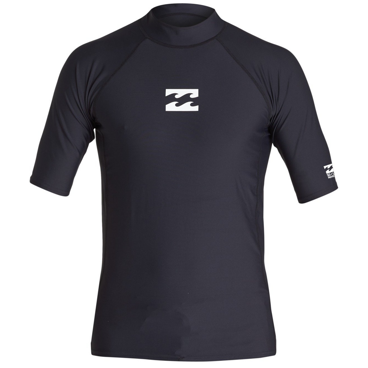 Billabong All Day Wave Performance Fit Short Sleeve Surf Shirt - Boys' Black