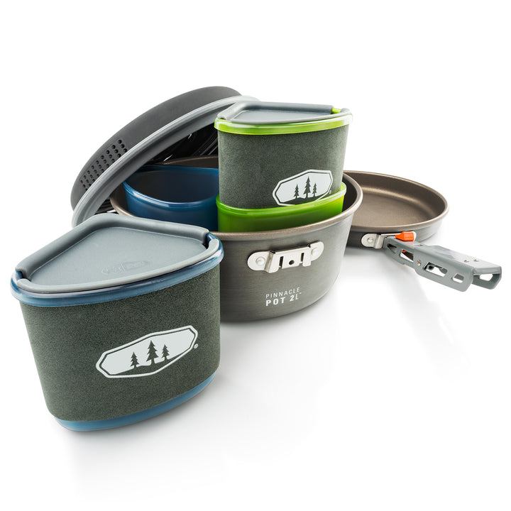 GSI Outdoors Pinnacle Backpacker Set Anodized
