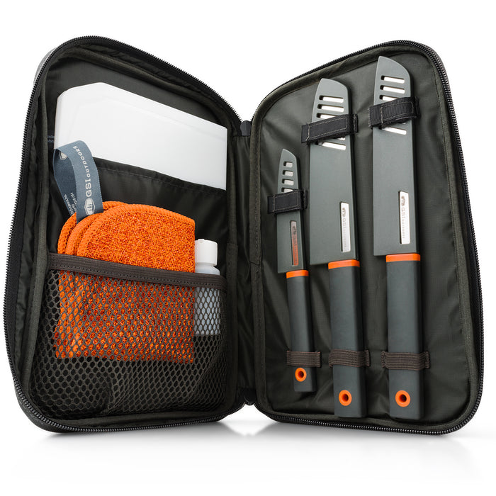 GSI Outdoors Santoku Knife Set Gray