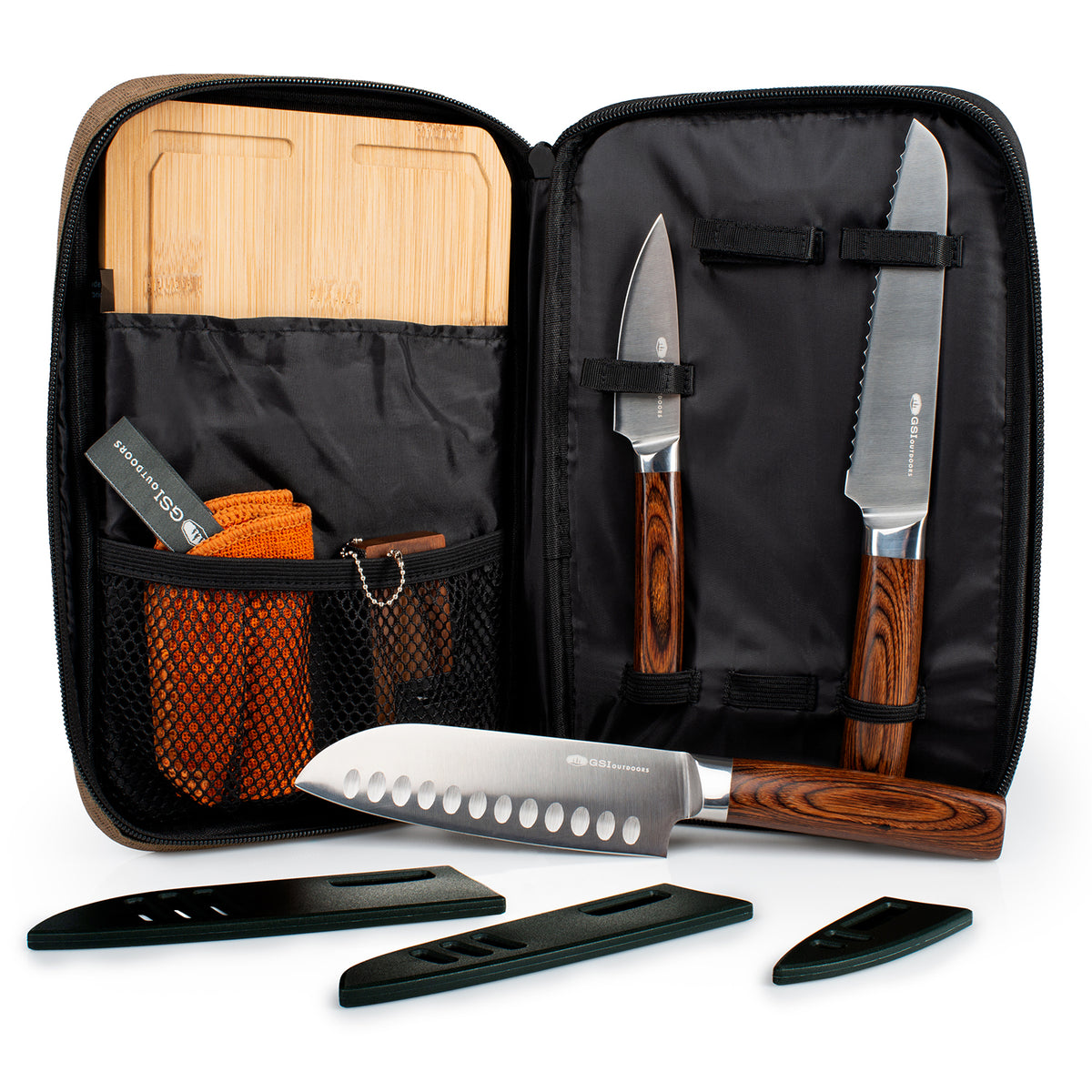 GSI Outdoors Rakau Knife Set Gray